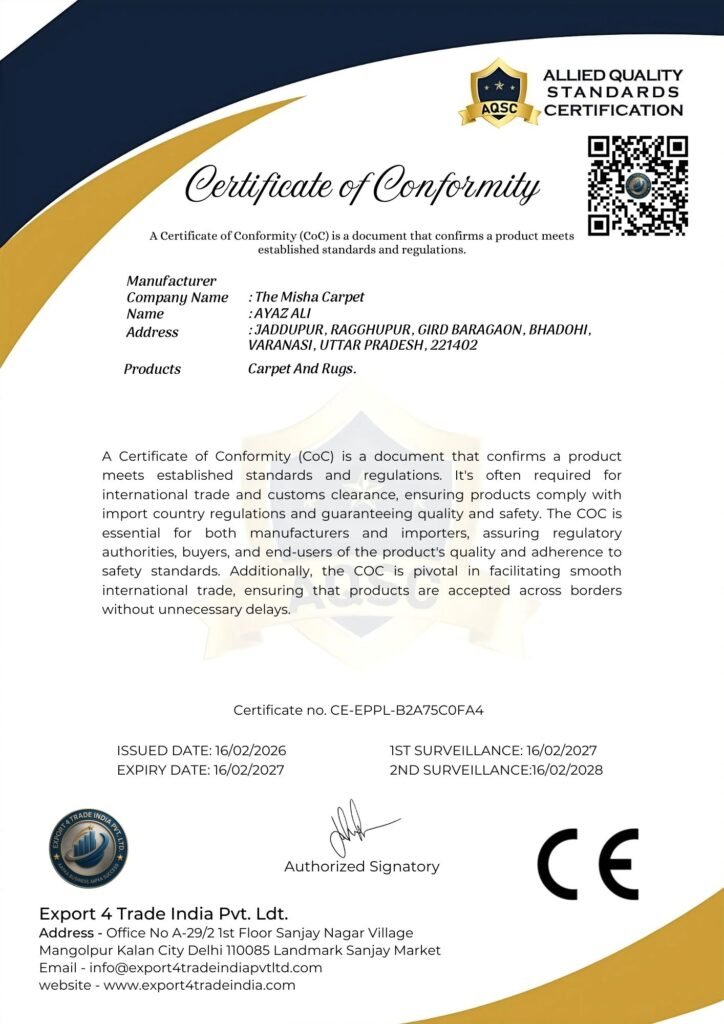 certificate of compliance (1)
